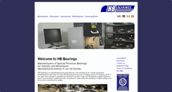 Desktop Screenshot of hb-bearings.com